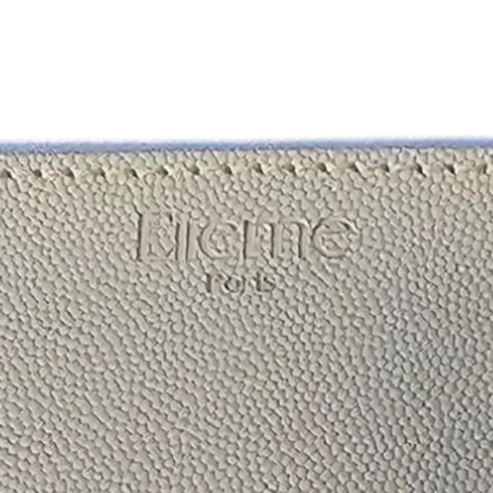 Elleme - Elegant Cream Clutch/Wristlet Made In Italy Genuine Leather